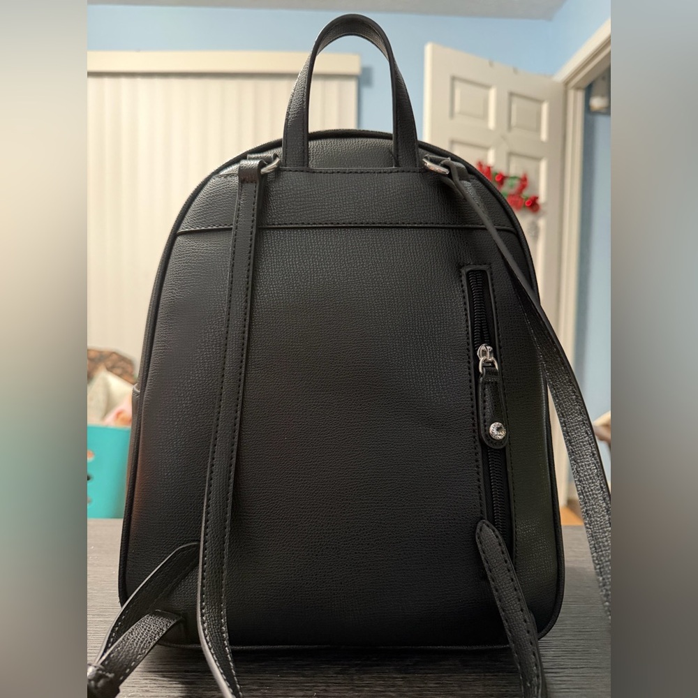 Karl Lagerfeld Black Interior Backpack - Picture 3 of 4